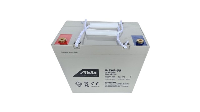 ΜΠΑΤΑΡΙΑ AEG MOTIVE 6-EVF-55 ΒΑΘΕΙΑΣ ΕΚΦΟΡΤΙΣΗΣ VRLA GEL 12V65AH c20